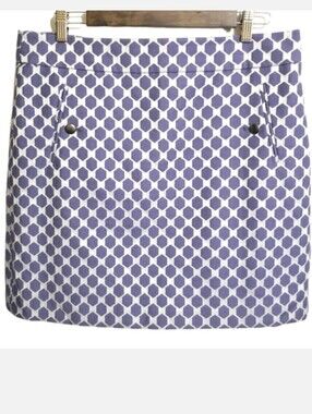 Ann Taylor LOFT Geo Print Lined Pencil Skirt Women's Size 12